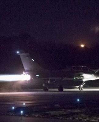 المراكز المستهدفة بالضربات الغربية في سورية