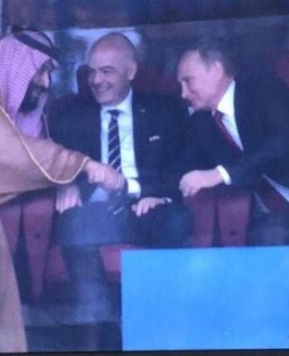 عندما يبتسم محمد بن سلمان لبوتين